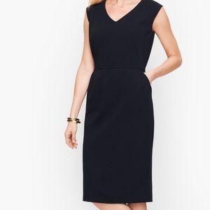 Talbots Luxe Italian knit sheath Dress